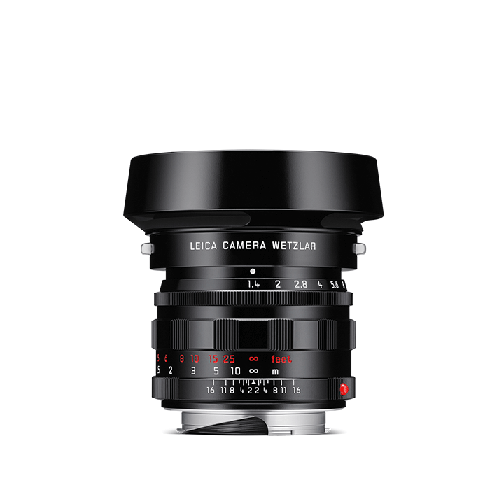 Leica 라이카 Summilux-M 50mm f/1.4, Glossy Black Paint Finish