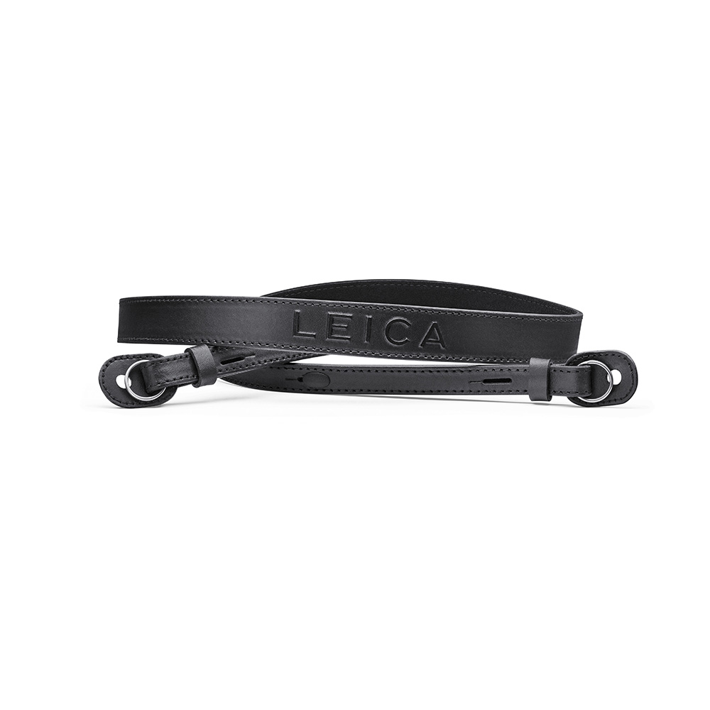 Leica 라이카 Carrying Strap, Leather, Black