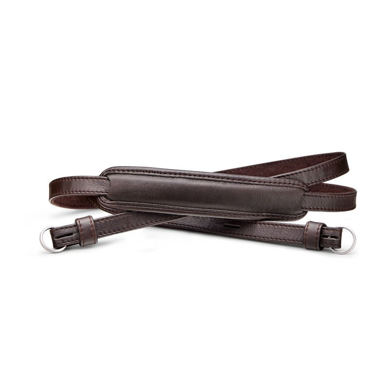 Leica 라이카 Carrying Strap for M-, Q- and X- system, leather, darkbrown