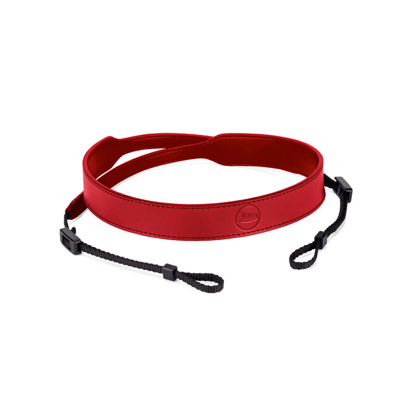 Leica 라이카 Carrying strap C-Lux, leather, red