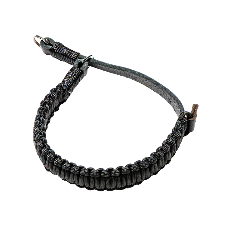 Leica 라이카 Paracord Handstrap created by COOPH, black/black