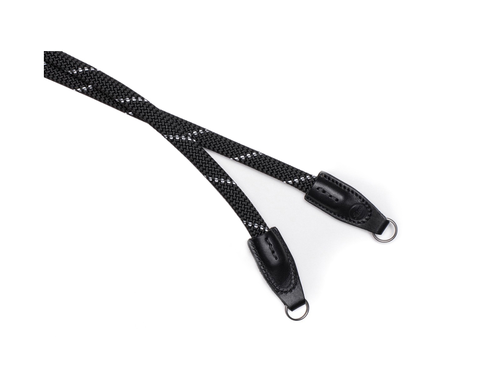 Leica 라이카 Rope Strap, black reflective, 126cm
