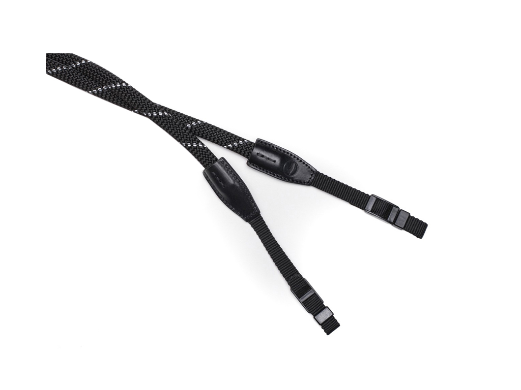 Leica 라이카 Rope Strap, black reflective, 126cm, SO