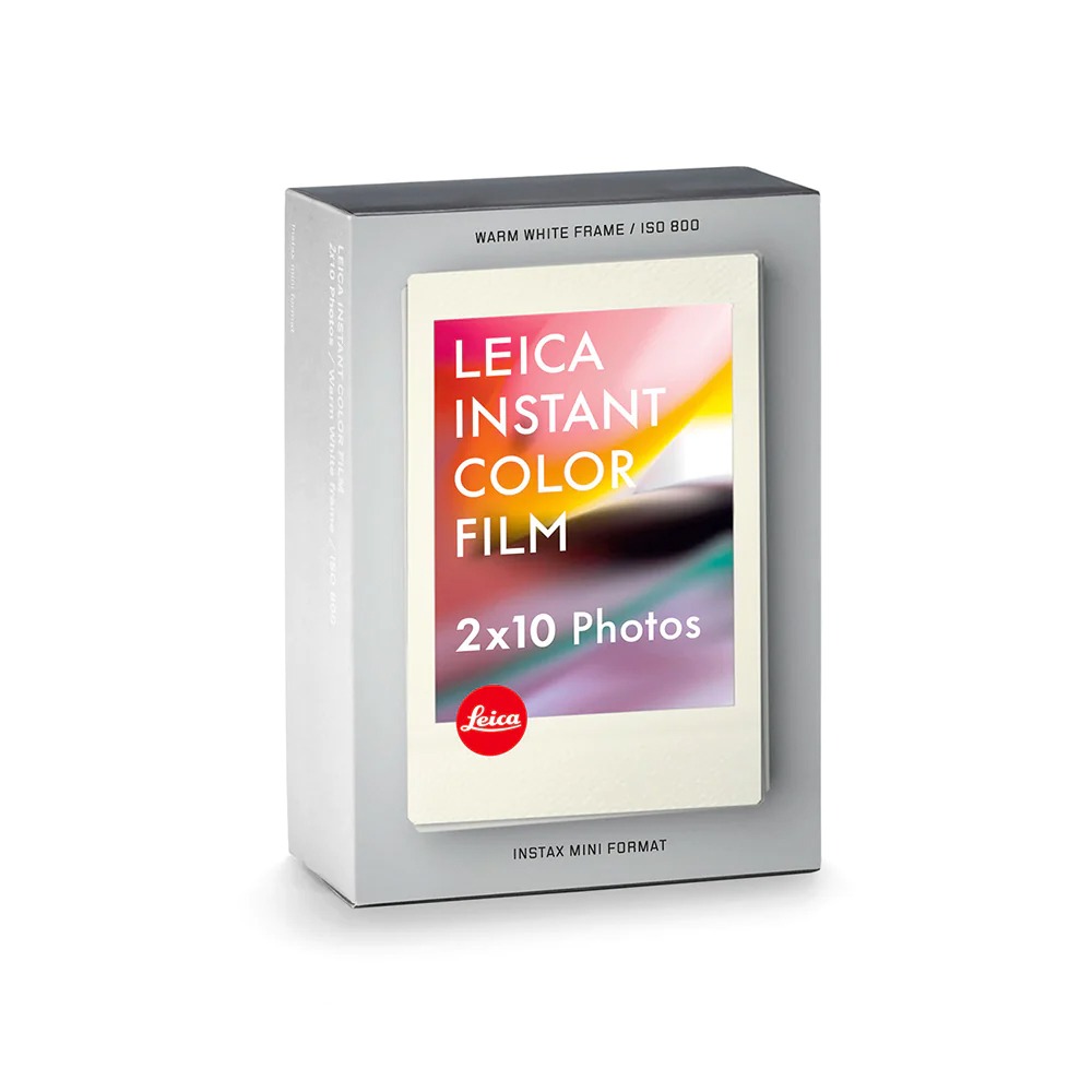 Leica 라이카 소포트2 필름 SOFORT 2 Film Warm White Duo (2Pack 20 Slides)