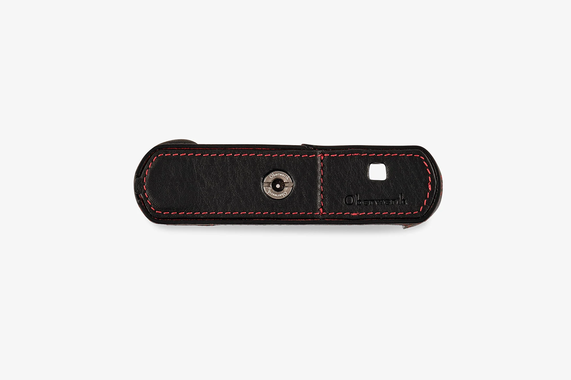 Leica 라이카 D-Lux 8 Half Case black/red stitching