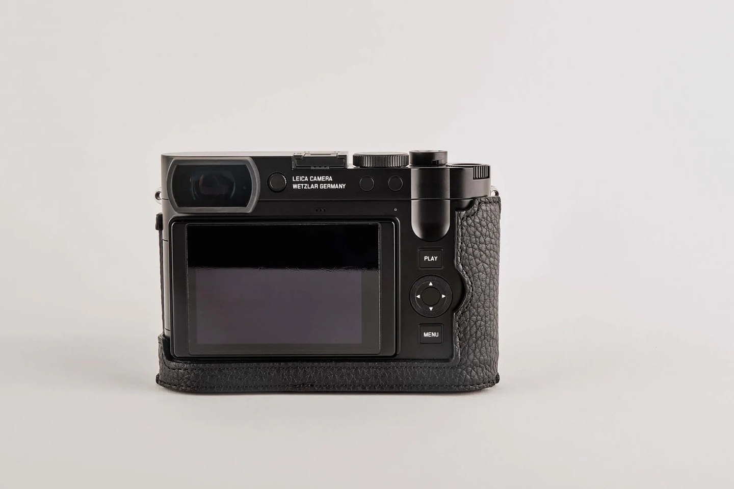 Leica 라이카 TagCase© Casual Line Leder for Leica Q3 Cow-Hide black lining black
