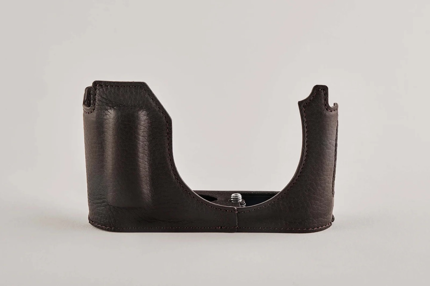 Leica 라이카 TagCase© Casual Line Leder for Leica Q3 Cow-Hide dark brown lining black