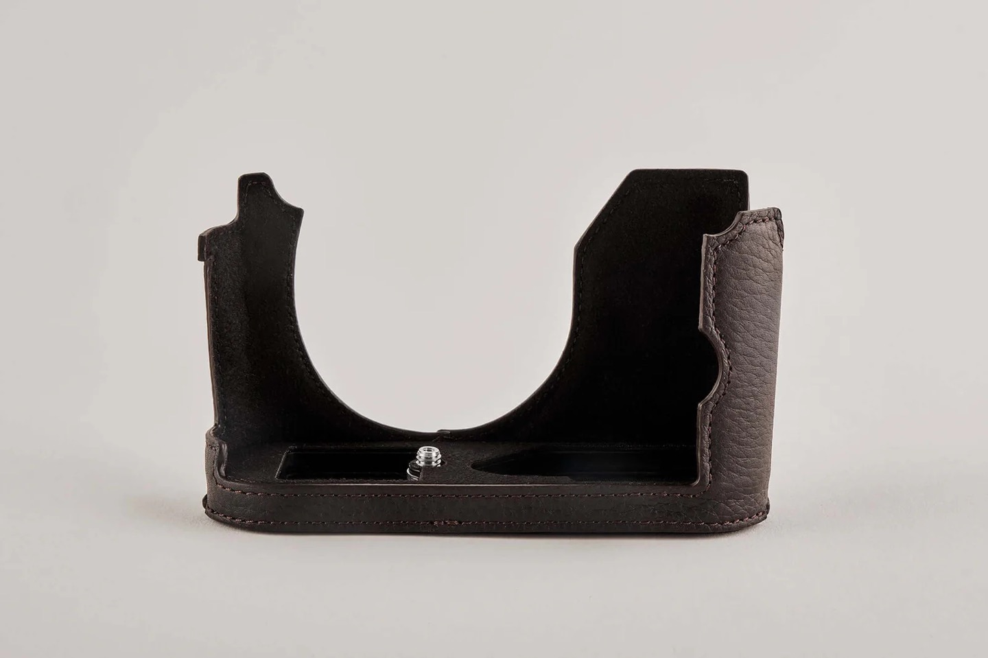 Leica 라이카 TagCase© Casual Line Leder for Leica Q3 Cow-Hide dark brown lining black